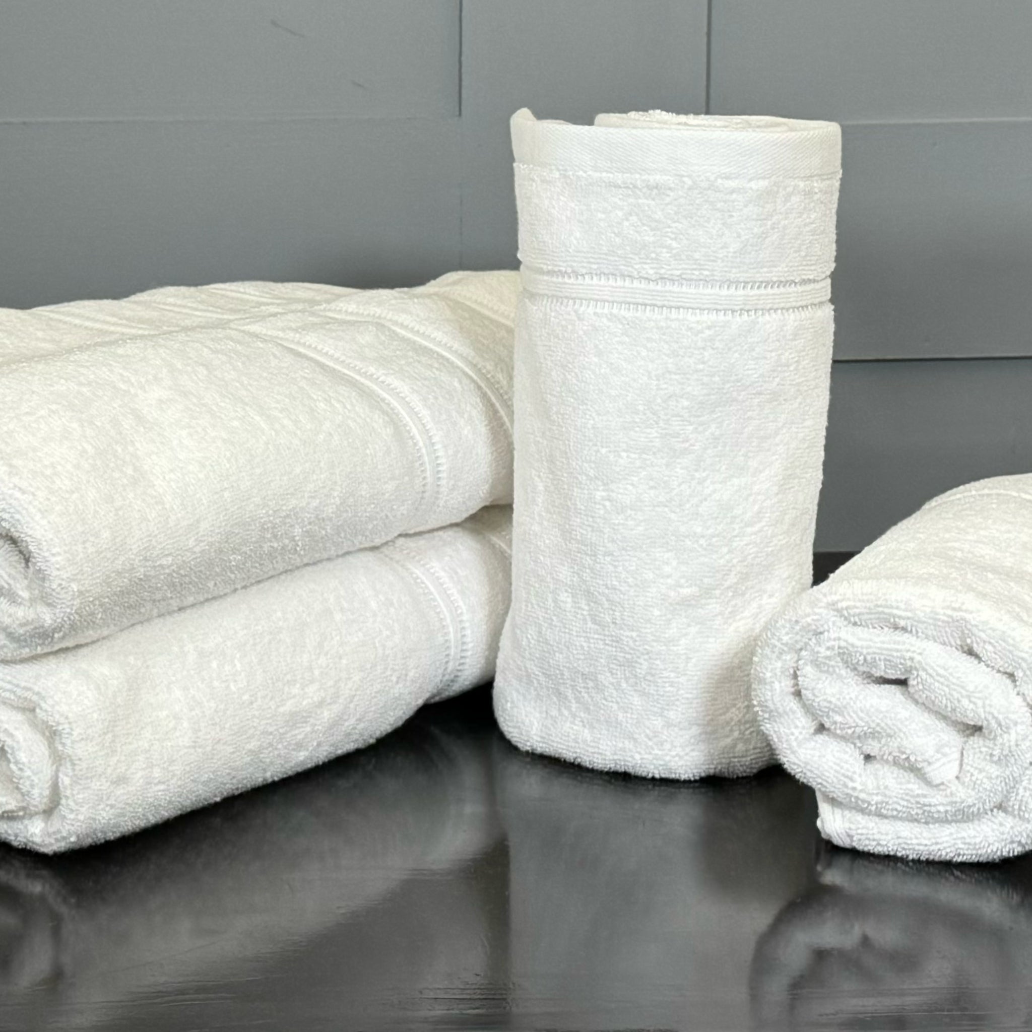 Eclipse White Bath Towel Bundle