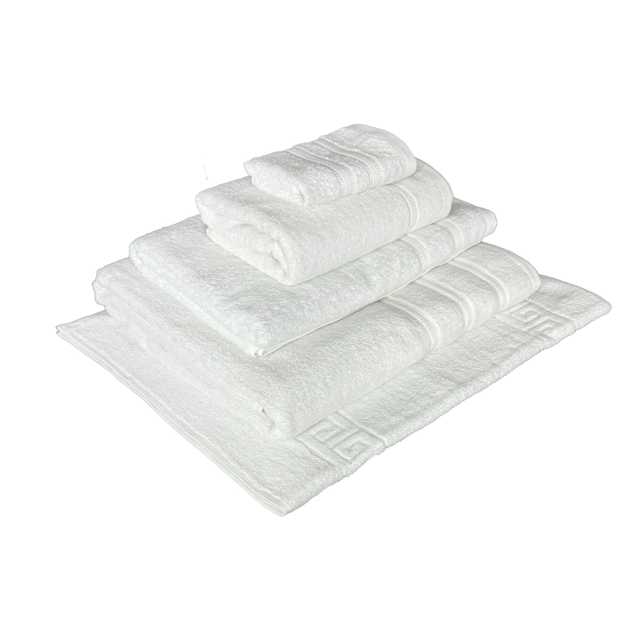 Eclipse White Towelling Range