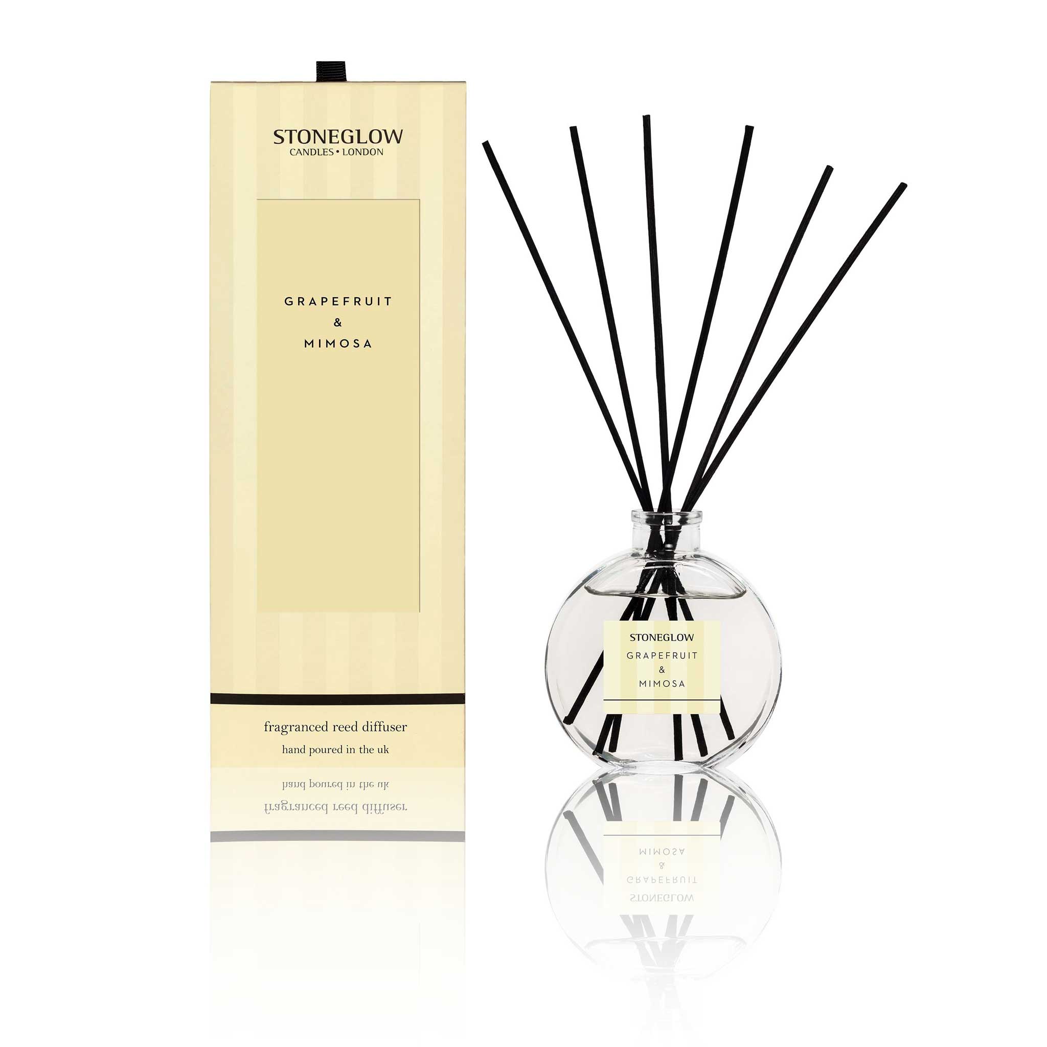 Stoneglow Grapefruit and Mimosa Reed Diffuser