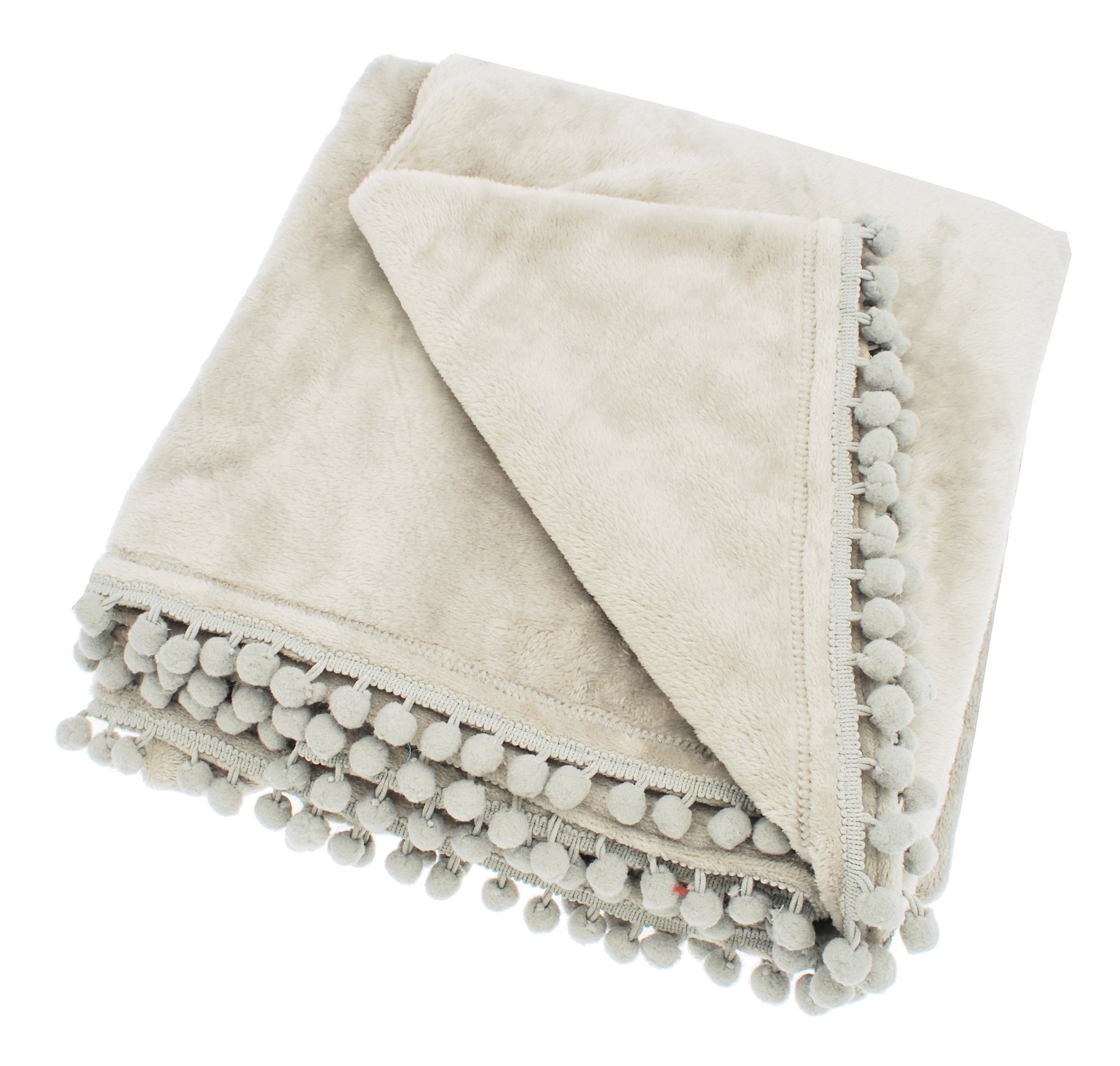 Cashmere Touch Linen Fleece Throw