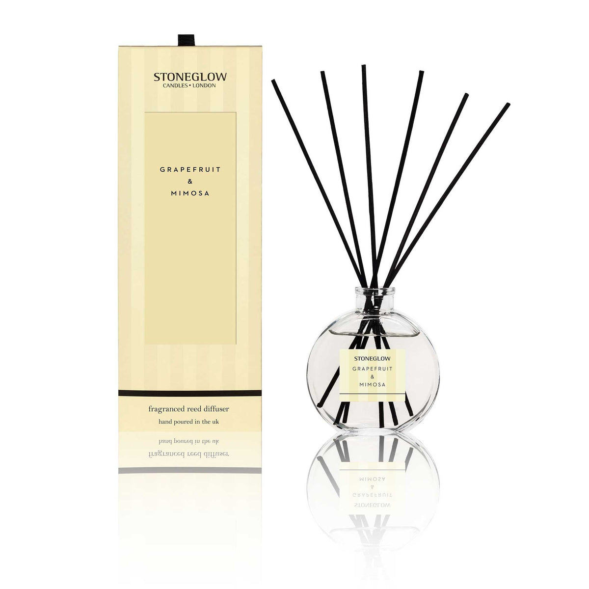Stoneglow Grapefruit and Mimosa Reed Diffuser